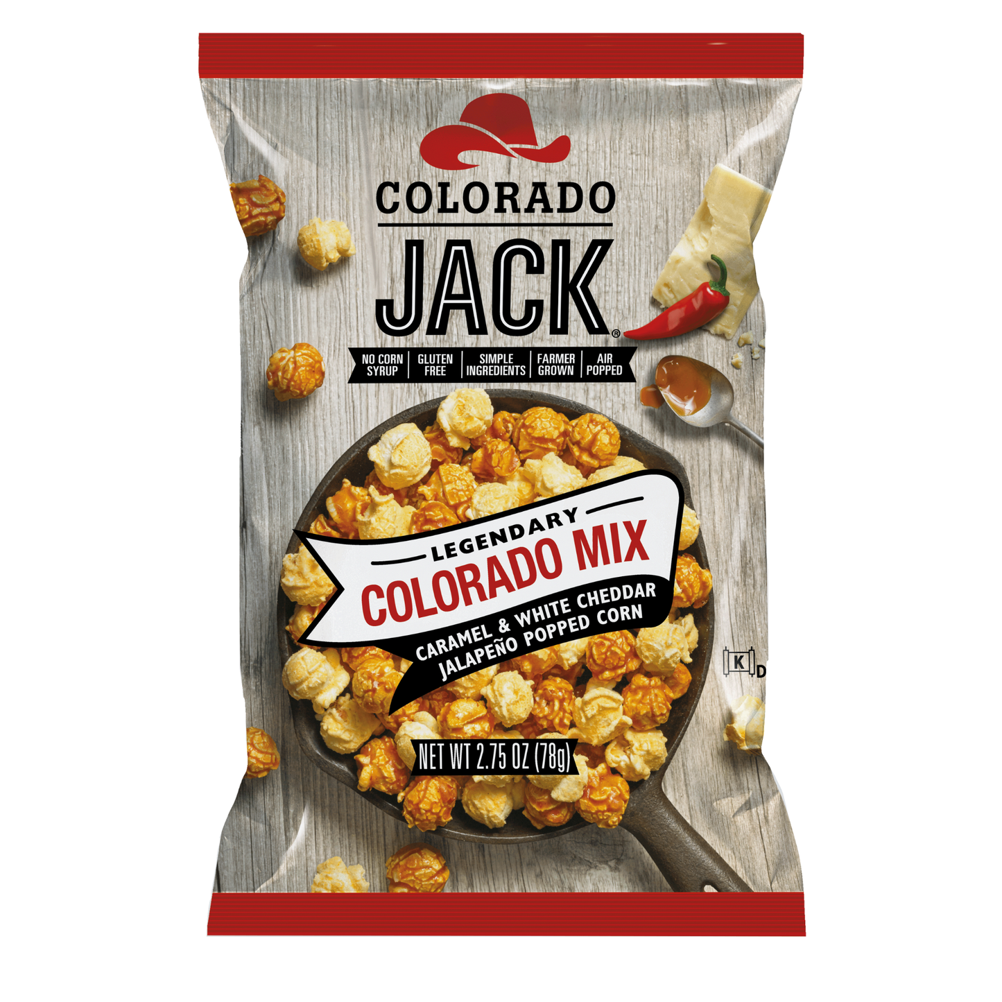 Colorado Jack Colorado Mix Popcorn 6-Pack Mid-Sized 2.75oz Bags