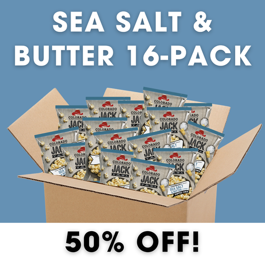 Sea Salt & Butter |1.75 oz Bag | 16 Pack
