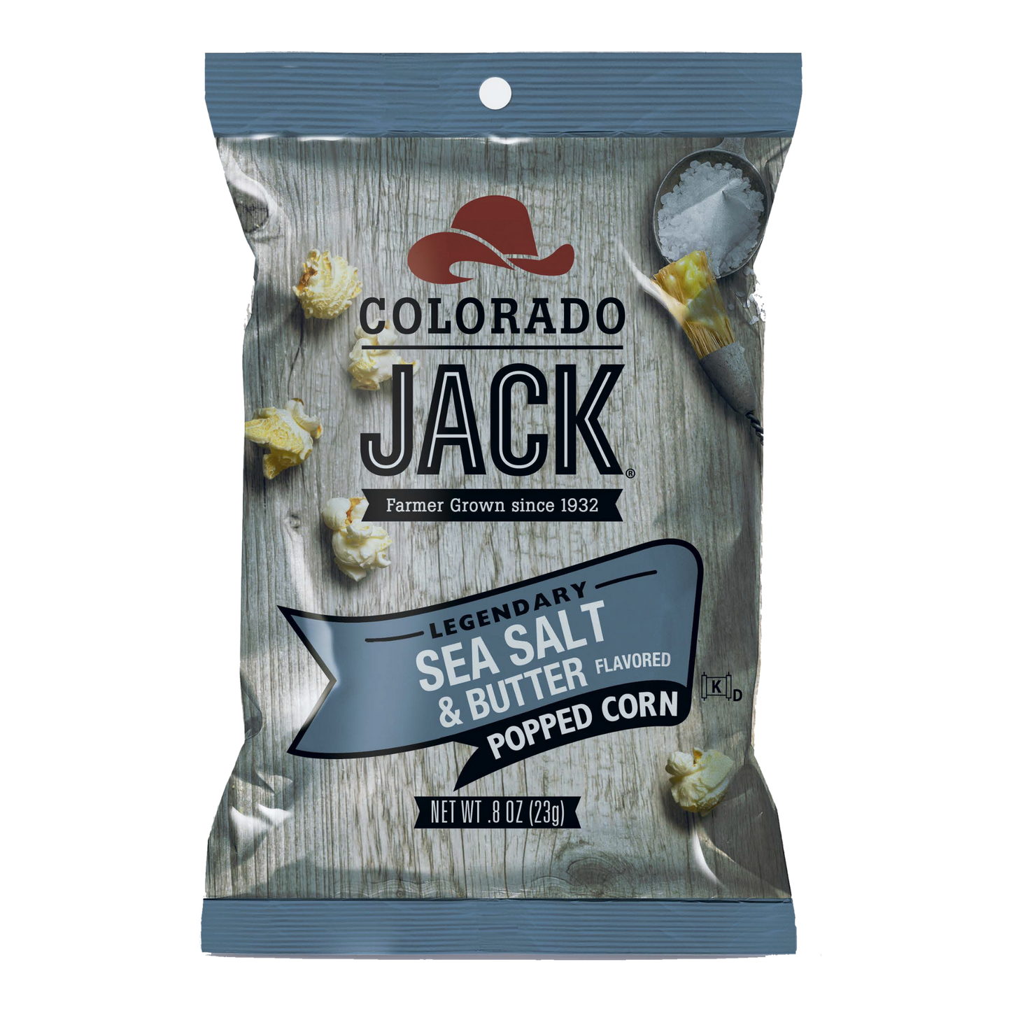 Li'l Jacks Sea Salt & Butter Snack-Sized .8oz Bags 24-Pack