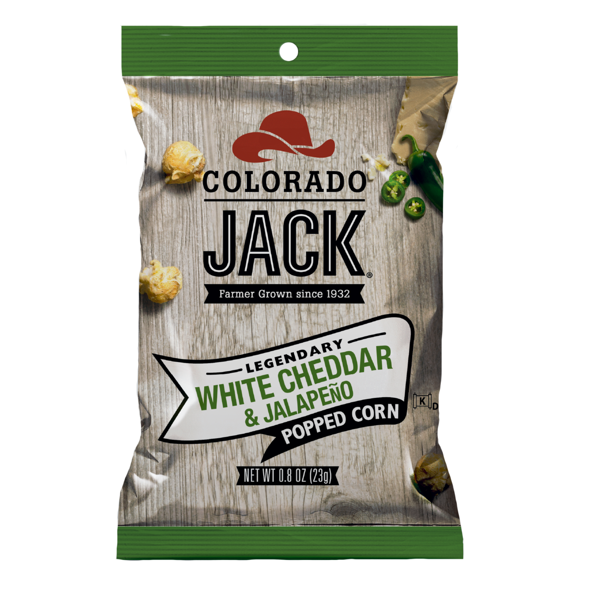 Li'l Jacks White Cheddar & Jalapeño Snack-Sized .8oz Bags 24-Pack